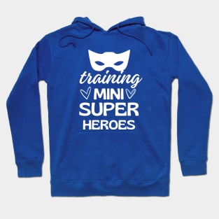 Training Mini Super Heroes Hoodie